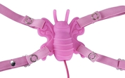 Розовая вибробабочка на регулируемых ремешках Butterfly - фото, цены