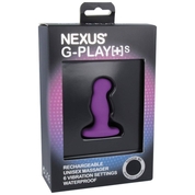 Фиолетовая вибровтулка Nexus G-Play+ S - фото, цены