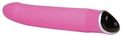 Розовый вибратор Smile Happy - 22 см. - фото, цены