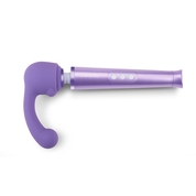 Фиолетовая утяжеленная насадка Curve для массажера Le Wand - фото, цены