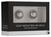 Серебристые металлические вагинальные шарики Light Weight Ben-Wa-Balls - фото, цены