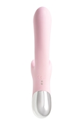 Розовый вибратор-кролик с ласкающим язычком Orali - 22 см. - фото, цены