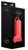 Красная ручная вакуумная помпа для мужчин Classic Penis Pump - фото, цены