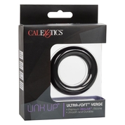 Черное эрекционное кольцо Link Up Ultra-Soft Verge - фото, цены