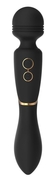 Черный жезловый вибромассажер Celine - 22,4 см. - фото, цены