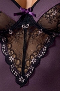 Корсет с кружевными вставками и рюшей по низу Irma corset - фото, цены