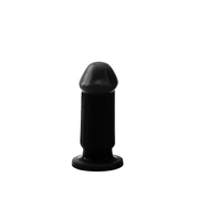 Черный анальный фаллоимитатор Evil Dildo Plug S - 9 см. - фото, цены