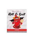 Стимулирующий презерватив-насадка Roll Ball Cherry - фото, цены