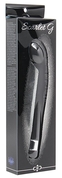 Чёрный G-стимулятор с вибрацией Scarlet G - 21 см. - фото, цены