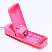 Розовые виброяйца с проводным пультом управления - фото, цены