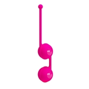 Ярко-розовые вагинальные шарики Kegel Tighten Up Iii - фото, цены