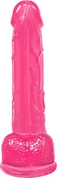 Розовый реалистичный фаллоимитатор Mr. Bold L - 18,5 см. - фото, цены