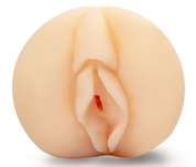 Телесный мастурбатор-вагина из био-кожи - фото, цены