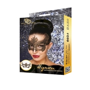 Золотистая карнавальная маска Нунки - фото, цены