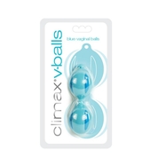 Голубые вагинальные шарики Climax V-Ball Blue Vagina Balls - фото, цены