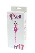 Розовый вагинальные шарики с вибрацией Naghi No.17 Rechargeable Duo Balls - фото, цены