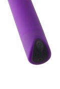 Фиолетовый мини-вибратор Powerful Bullet - фото, цены
