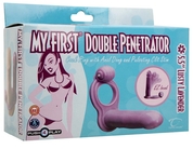 Насадка на пенис для двойного проникновения с вибрацией My First Double Penetrator - фото, цены
