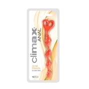Анальная цепочка Climax Anal Silicone Swirl - 27 см. - фото, цены