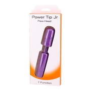 Фиолетовый мини-вибратор Power Tip Jr Massage Wand - фото, цены