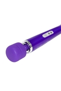 Фиолетовый проводной вибромассажер Magic Wand - фото, цены