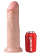 Фаллоимитатор-гигант телесного цвета на присоске 12 Cock - 31 см. - фото, цены
