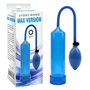 Голубая вакуумная помпа для мужчин Max Version - фото, цены