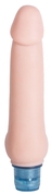Телесный вибромассажёр Vibro Realistic Cock Dildo - 19,5 см. - фото, цены