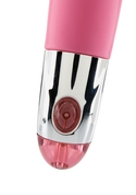 Розовый вибратор Lovely Vibes Elegant - 18,5 см. - фото, цены