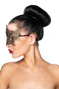 Золотистая карнавальная маска Ахернар - фото, цены