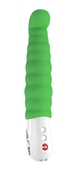 Зелёный вибратор-гусеница Patchy Paul - 22,8 см. - фото, цены