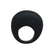 Черное вибрирующее эрекционное кольцо Trap - фото, цены