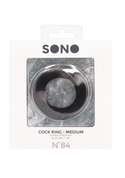 Черное эрекционное кольцо N 84 Cock Ring Medium - фото, цены