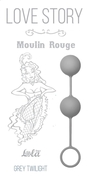 Серые вагинальные шарики Love Story Moulin Rouge - фото, цены
