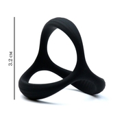 Черное эрекционное кольцо «Оки-Чпоки» - фото, цены