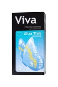 Ультратонкие презервативы Viva Ultra Thin - 12 шт. - фото, цены