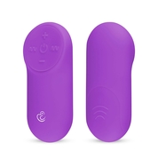 Фиолетовое виброяйцо Vibrating Egg с пультом ду - фото, цены