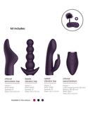 Фиолетовый эротический набор Pleasure Kit №6 - фото, цены