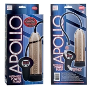 Дымчатая мужская автоматическая помпа Apollo Automatic Power Pump - фото, цены