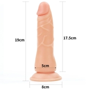 Женский страпон Easy Strapon Set 7.5 - 19 см. - фото, цены