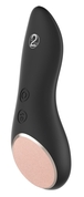 Черный клиторальный вибратор Cupa Touch с подогревом - фото, цены