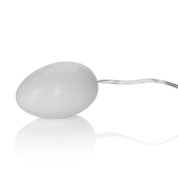 Круглое белое виброяйцо Pocket Exotics Vibrating Egg - фото, цены