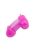 Розовый брелок для ключей в форме пениса - фото, цены