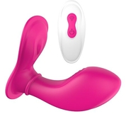 Ярко-розовый клиторальный стимулятор Remote Panty G - фото, цены