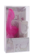 Розовый вибростимулятор-пальчик E-sensual - фото, цены