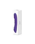 Фиолетовый интерактивный вибратор Pearl3 - 20 см. - фото, цены