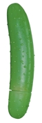 Сувенирный фаллоимитатор в форме огурчика - 25 см. - фото, цены