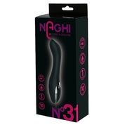 Черный вибратор-реалистик Naghi No.31 - 15 см. - фото, цены