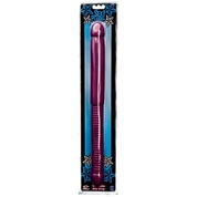 Фиолетовый двусторонний фаллоимитатор Sex Please! 16 Double Duty Dong - 40 см. - фото, цены