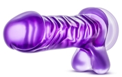Фиолетовый фаллоимитатор Basic 8 - 22,86 см. - фото, цены